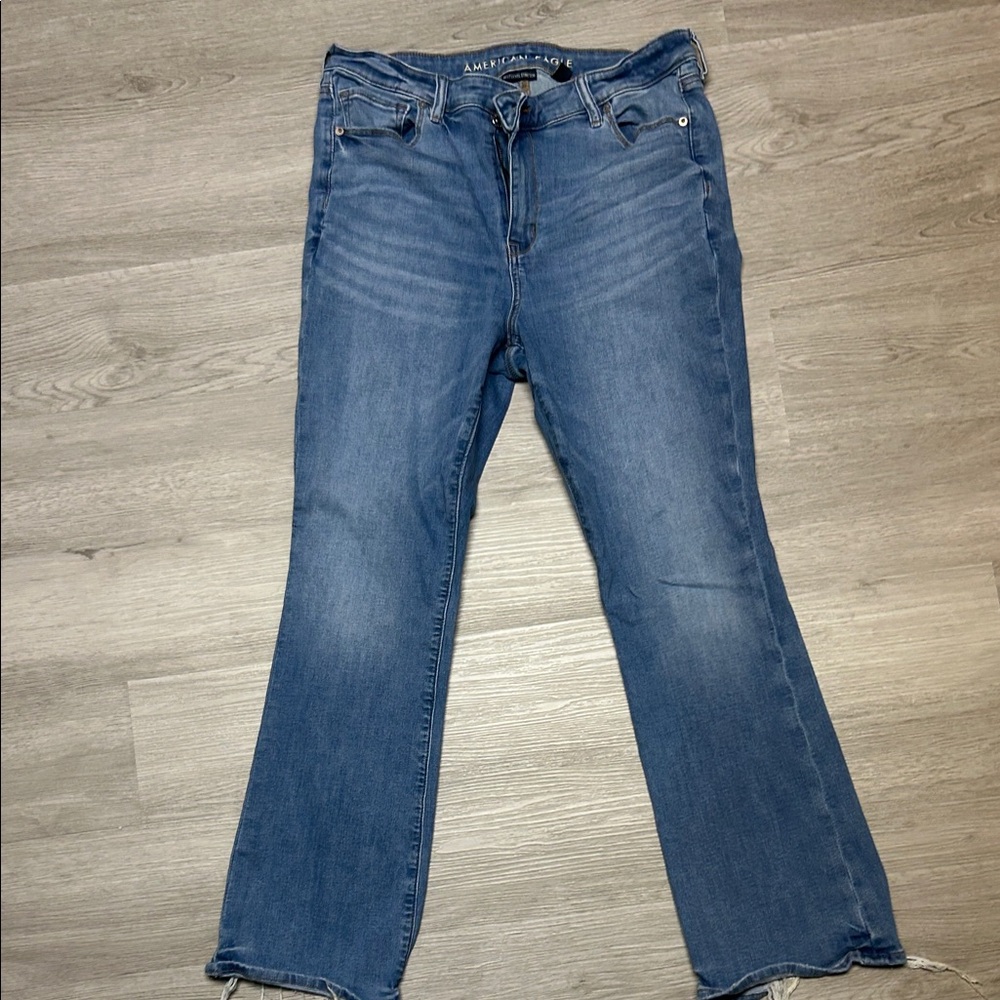 American Eagle Outfitters Straight Leg Blue Jeans